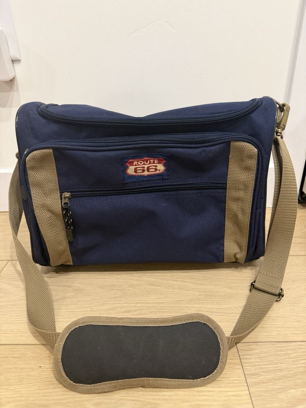 “Route 66” Duffel Bag Nostalgic Travel Carry All Gym Tote